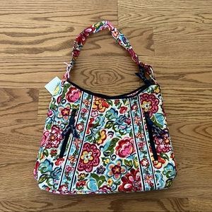 Vera Bradley Lisa B shoulder bag in HOPE GARDEN pattern NWT